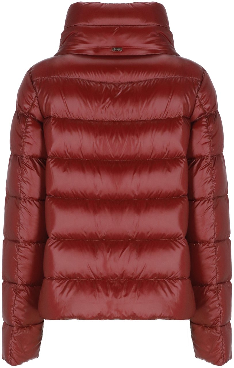 Herno Coats Bordeaux Rood