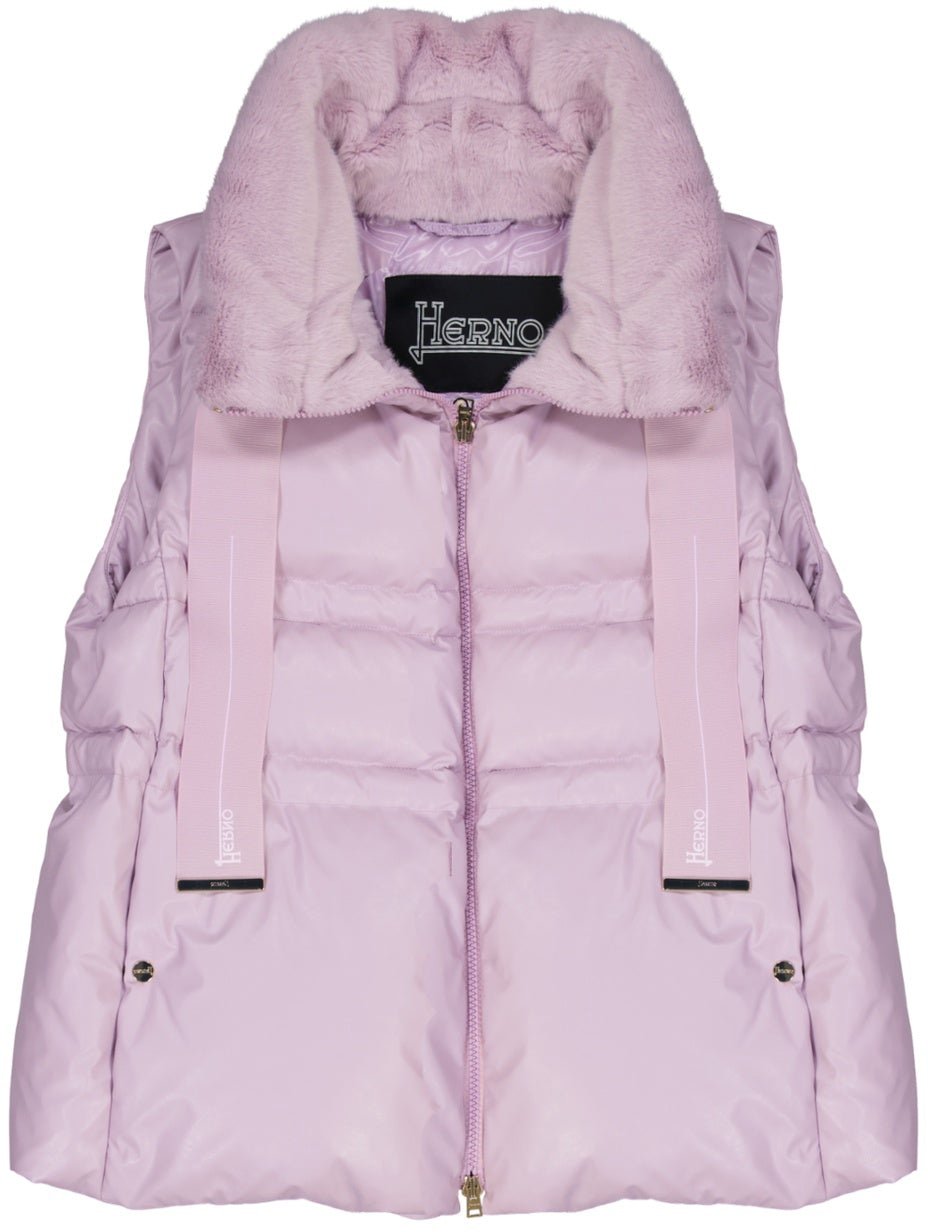 Herno Herno Puffer Vest Paars