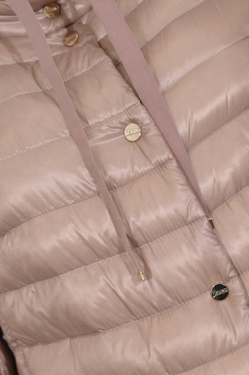 Herno Coats Rosa Chiarochantilly Roze