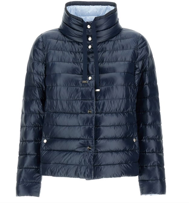 Herno Coats Blue Blauw