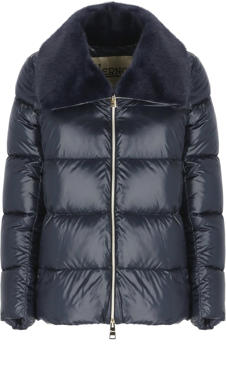 Herno Coats Blue Blauw
