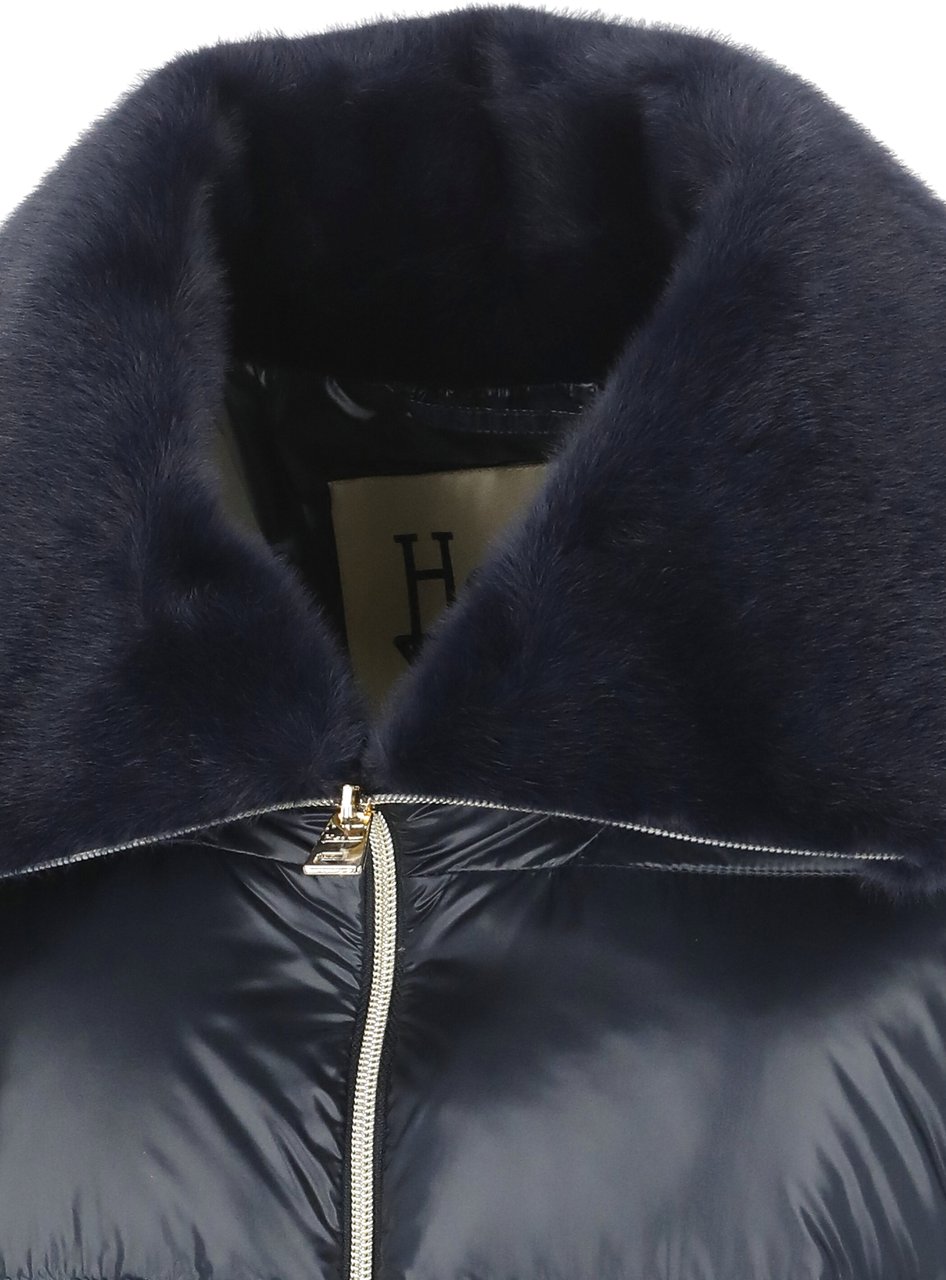 Herno Coats Blue Blauw