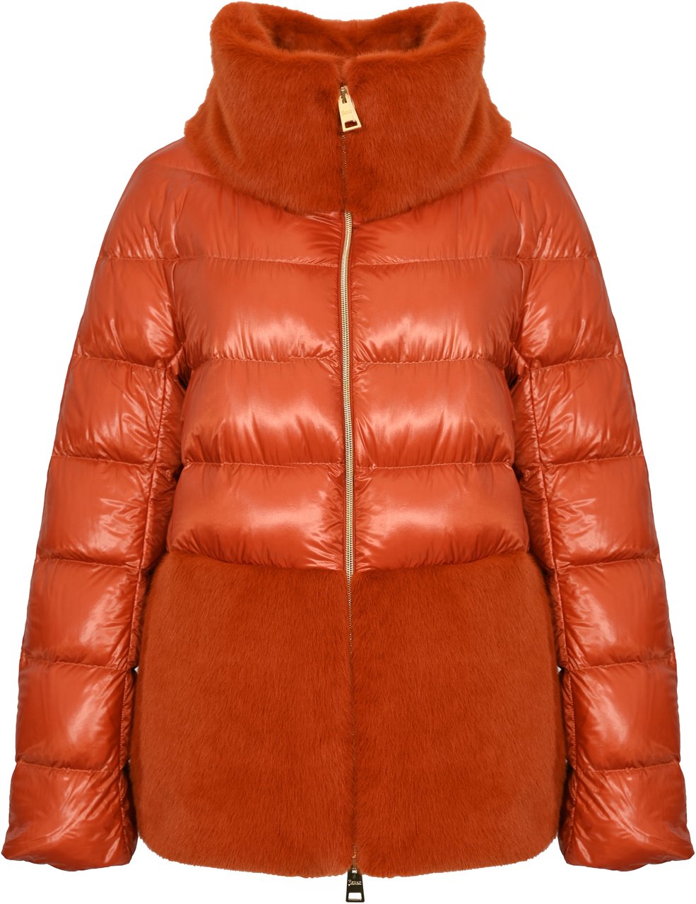 Herno Coats Orange Oranje