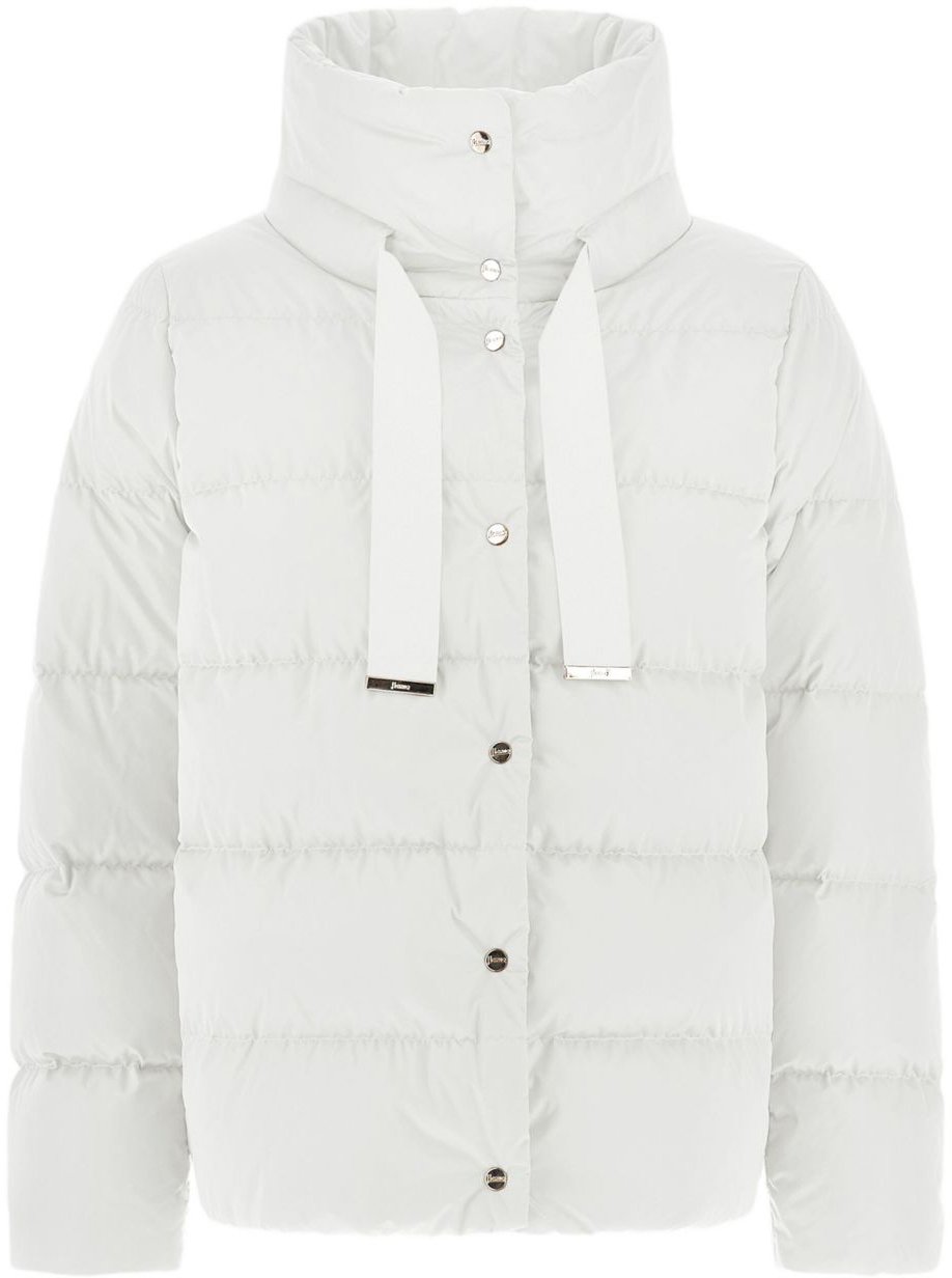 Herno Coats White Wit