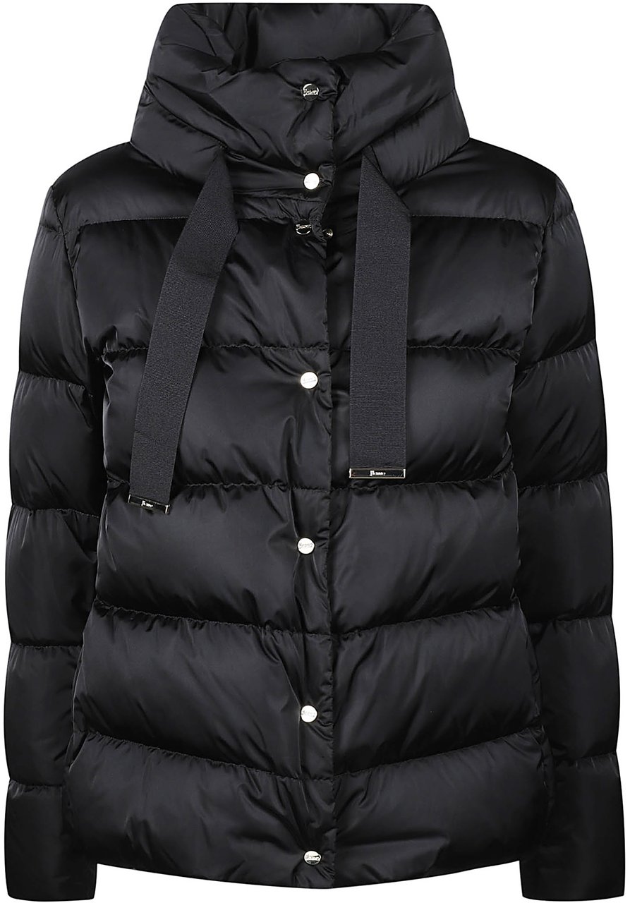 Herno Down Cape Black Zwart