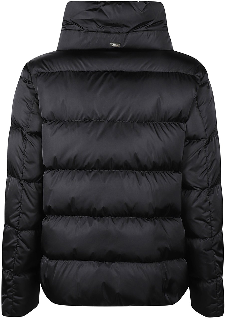Herno Down Cape Black Zwart