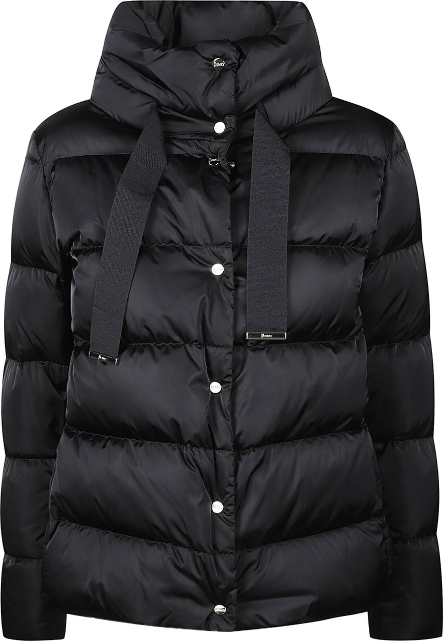 Herno Down Cape Black Zwart