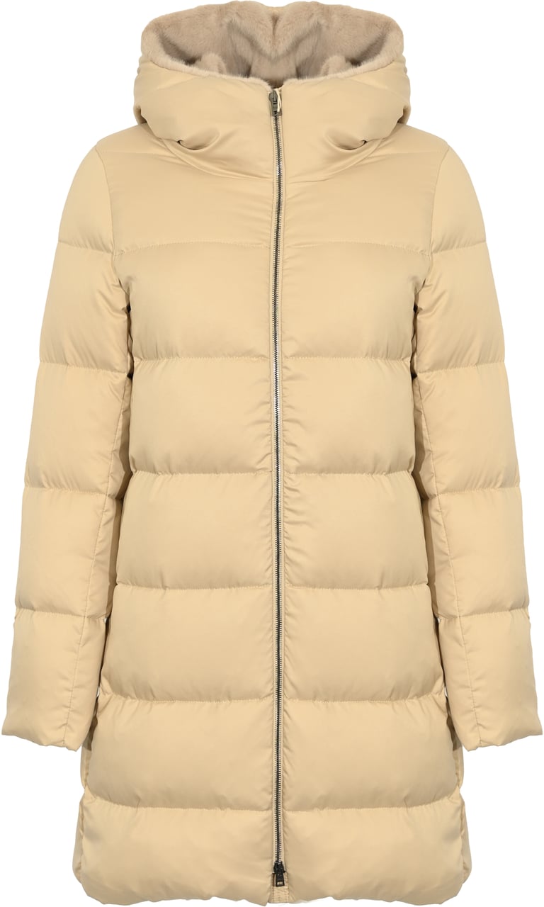 Herno Coats Beige Beige
