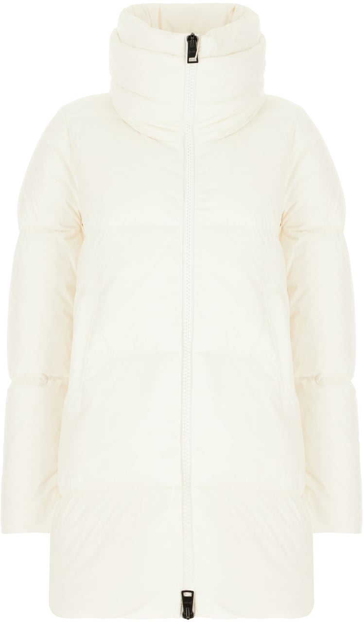 Herno Herno White nylon down jacket Wit
