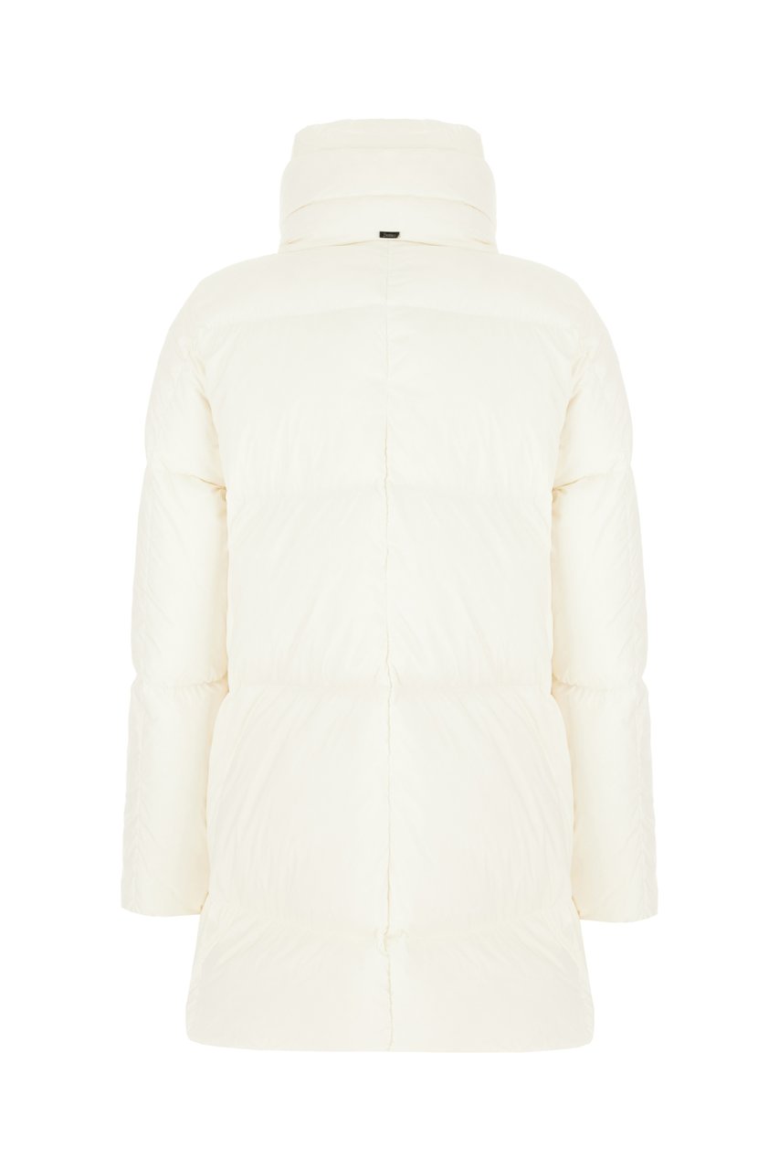 Herno Herno White nylon down jacket Wit