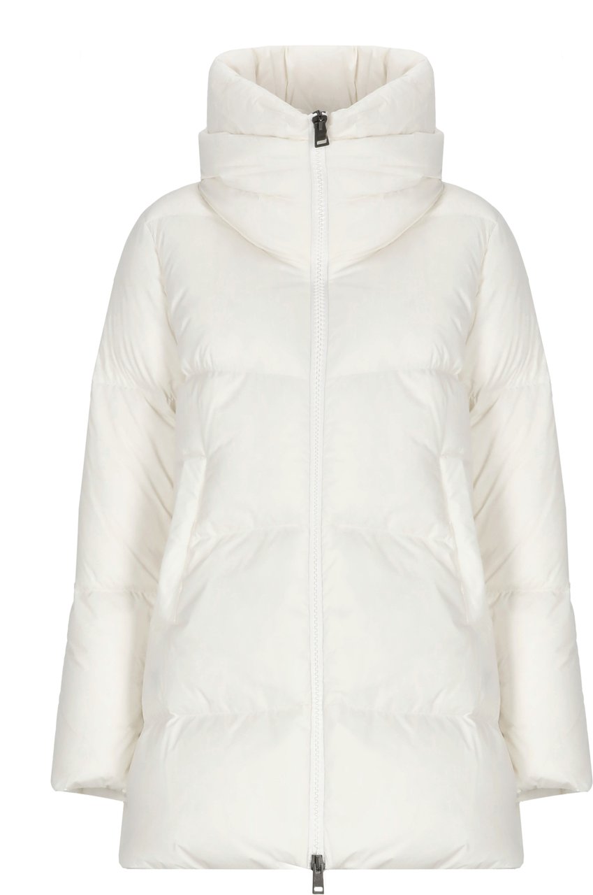 Herno Coats White Wit