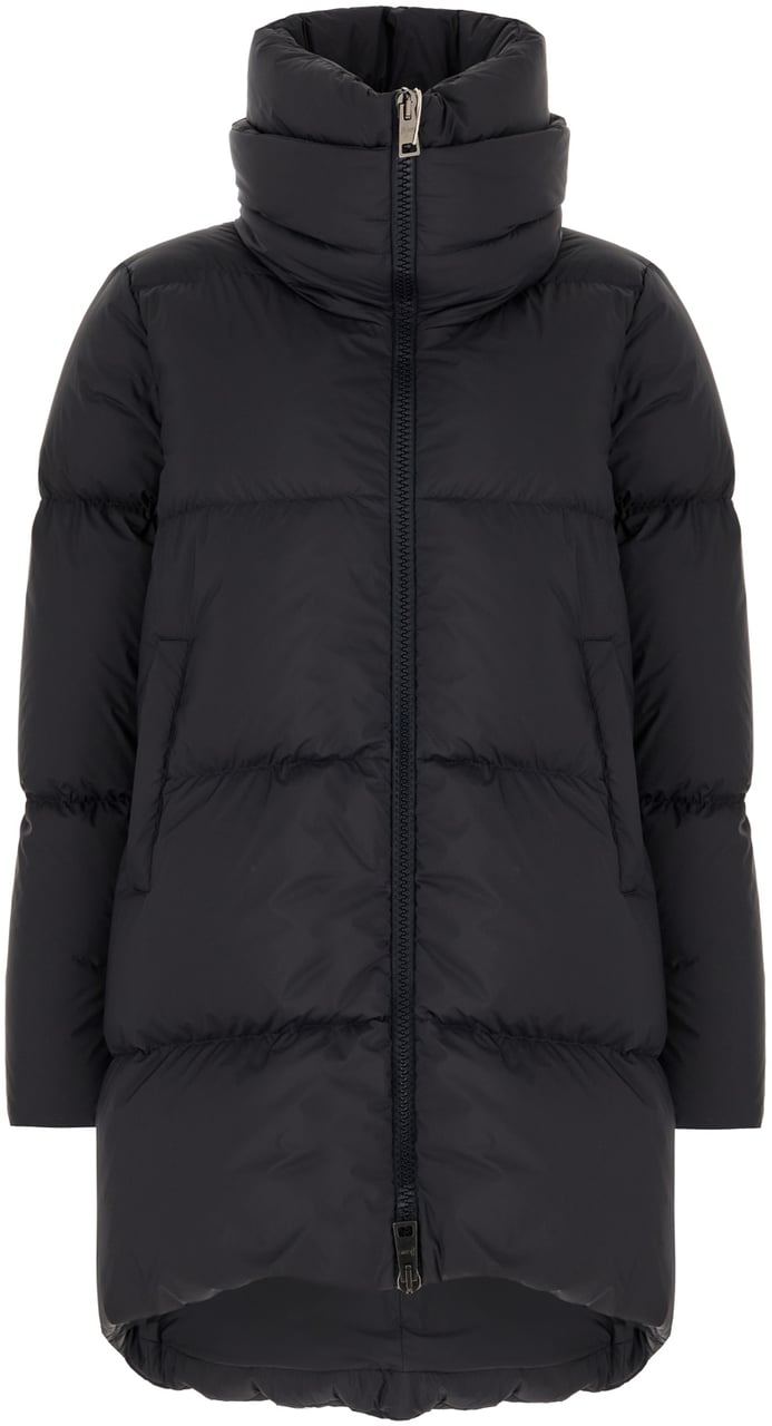 Herno Herno Black nylon down jacket Zwart