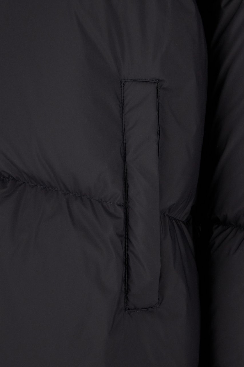 Herno Herno Black nylon down jacket Zwart