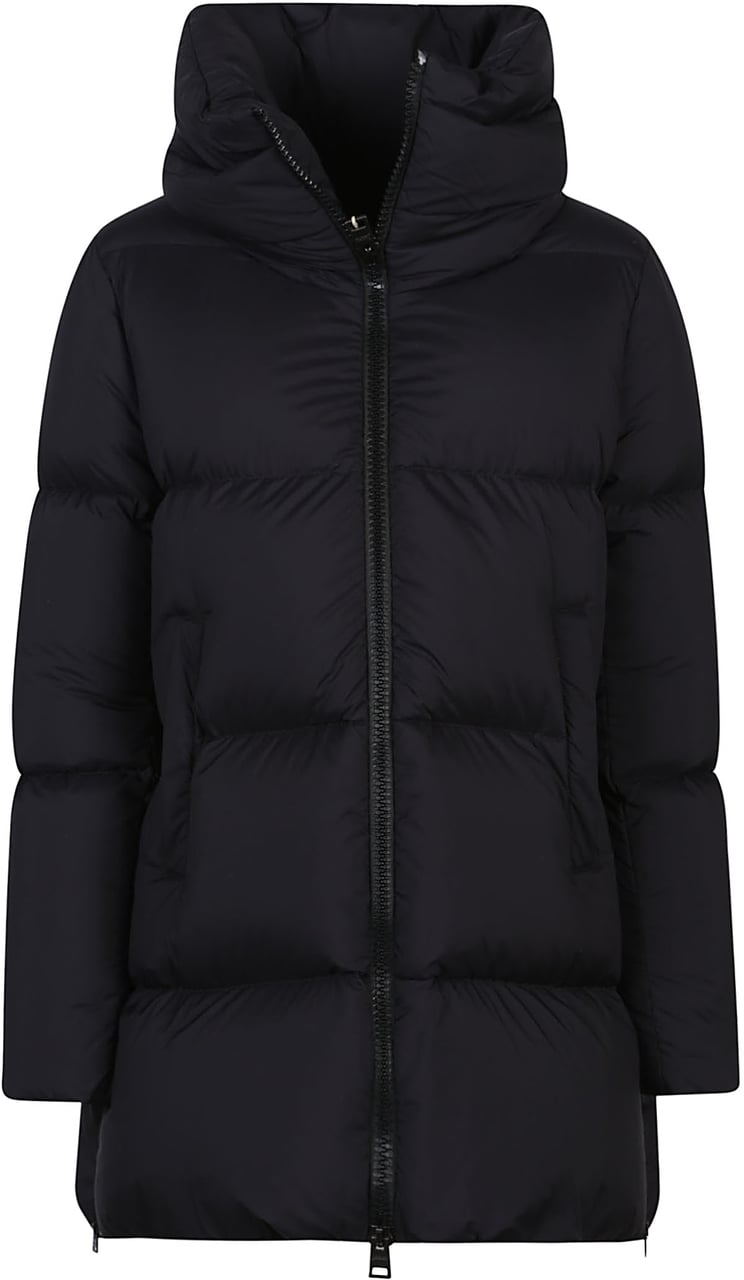 Herno A-shape Down Jacket Black Zwart