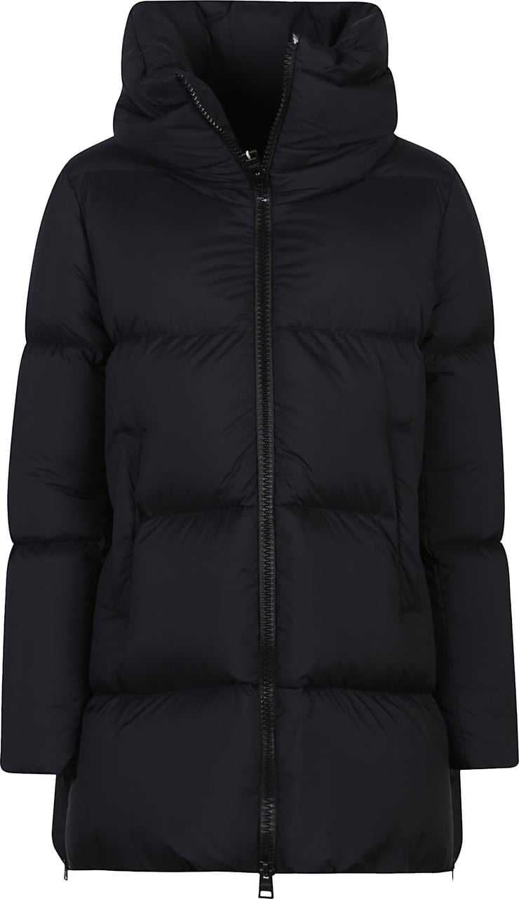 Herno A-shape Down Jacket Black Zwart