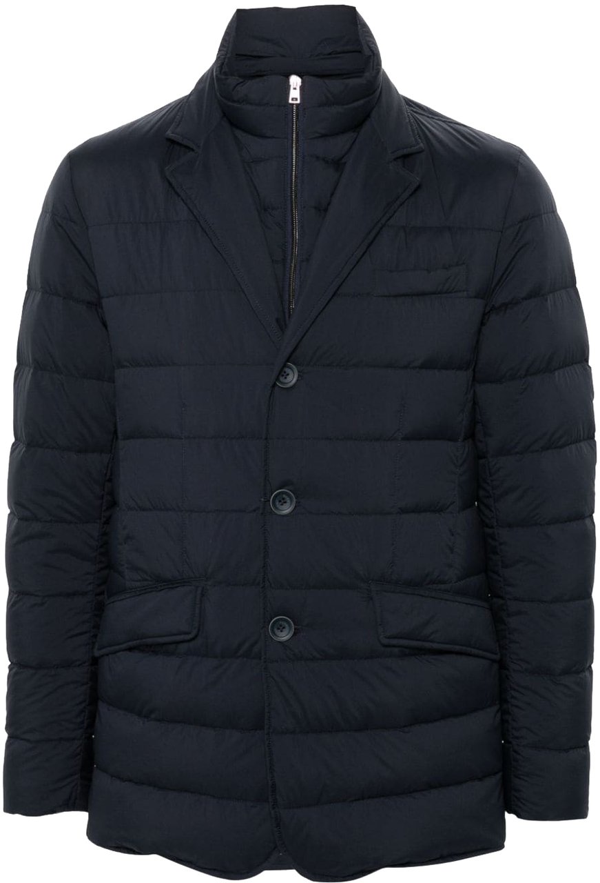 Herno Coats Blue Blauw