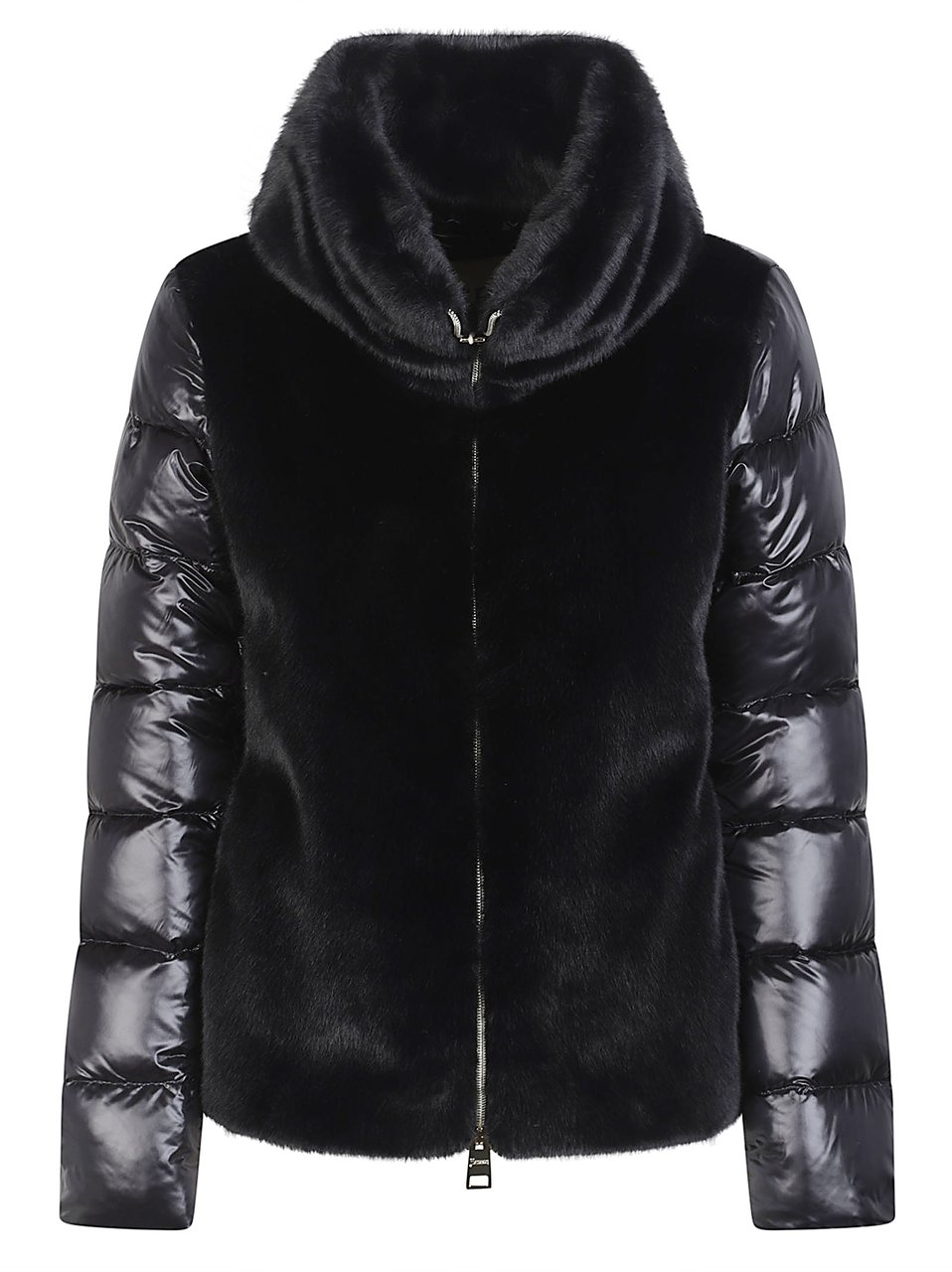 Herno Ultralight Bomber Jacket Black Zwart