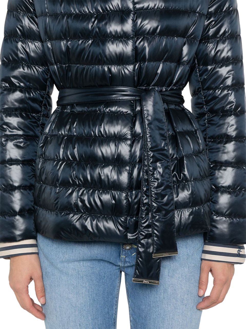 Herno Coats Blue Blauw