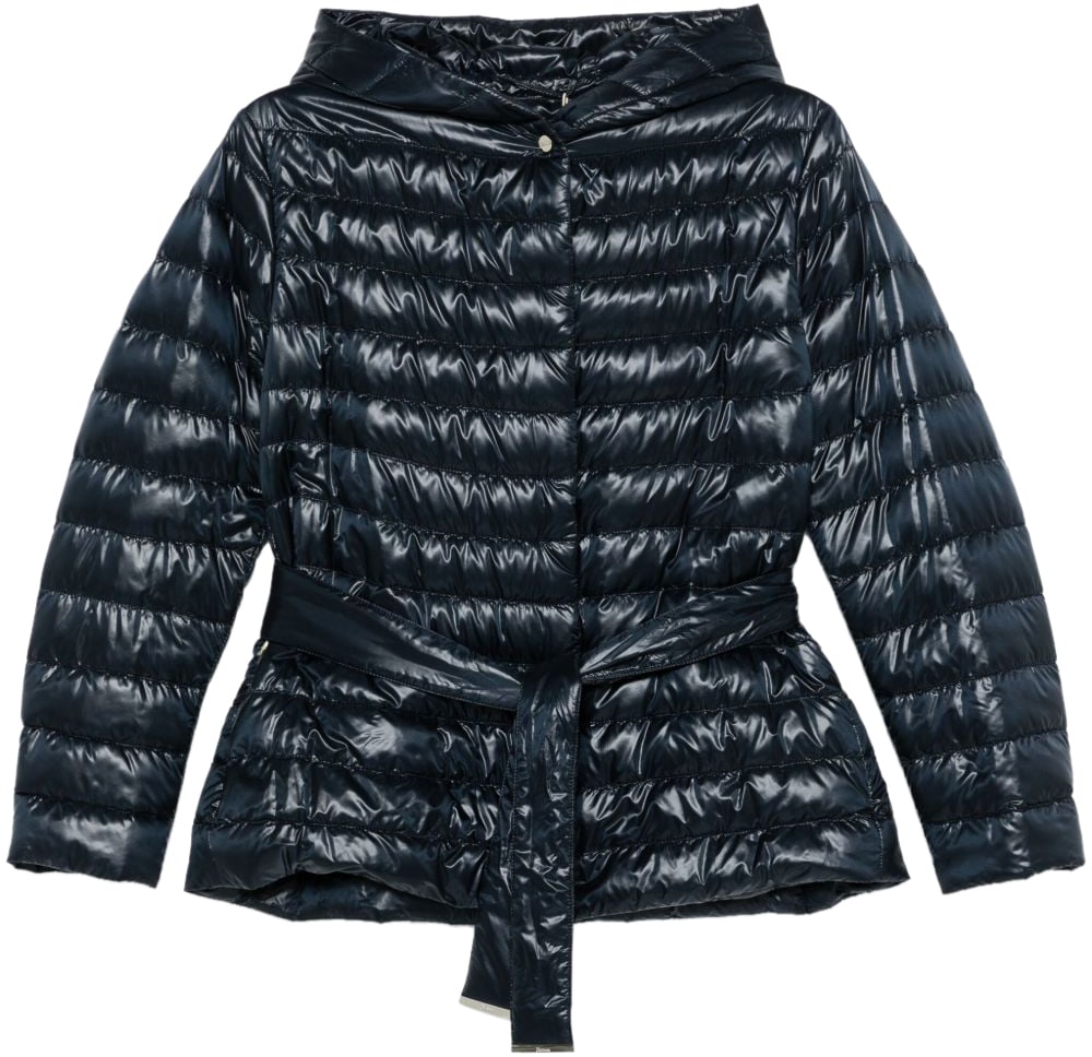 Herno Coats Blue Blauw