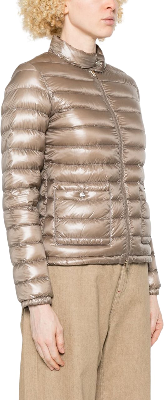 Herno Coats Grey Taupe
