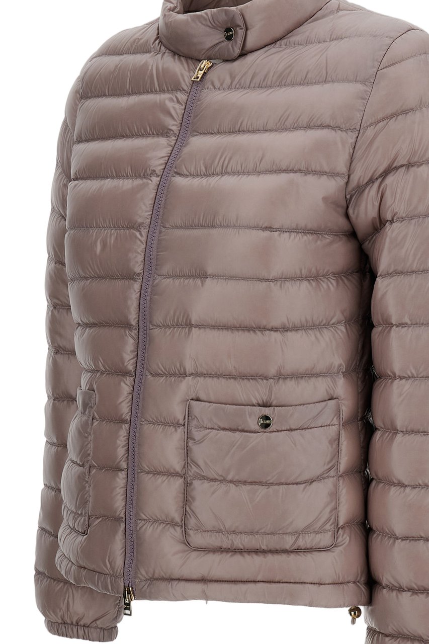 Herno High-Neck Down Jacket Roze