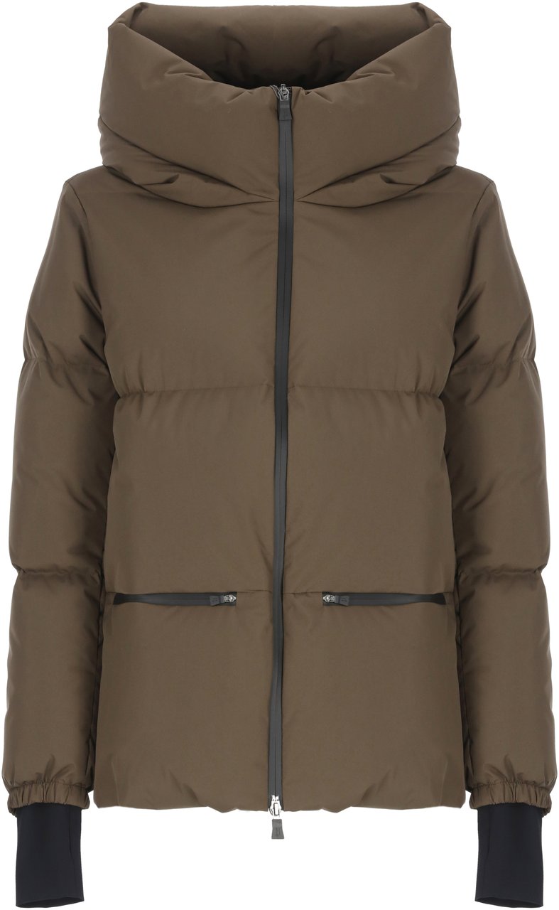 Herno Coats Brown Bruin