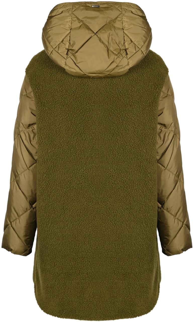 Herno Coats Military Groen