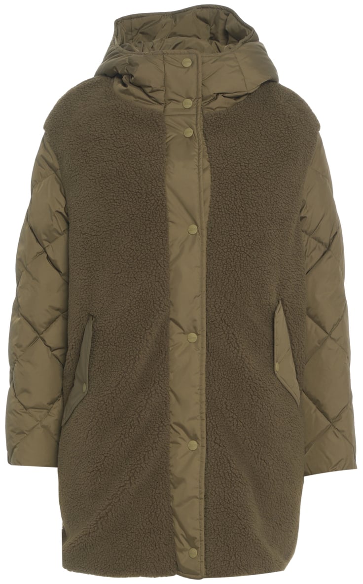 Herno Piumino con inserto in ecopelliccia Groen