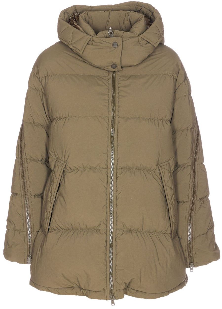 Herno Coats Green Groen