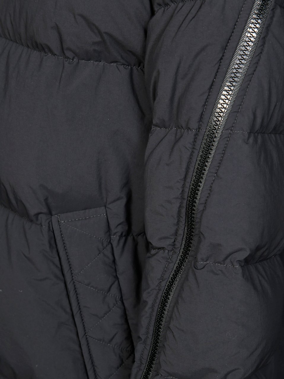 Herno Quilted Down Jacket With Hood Grijs