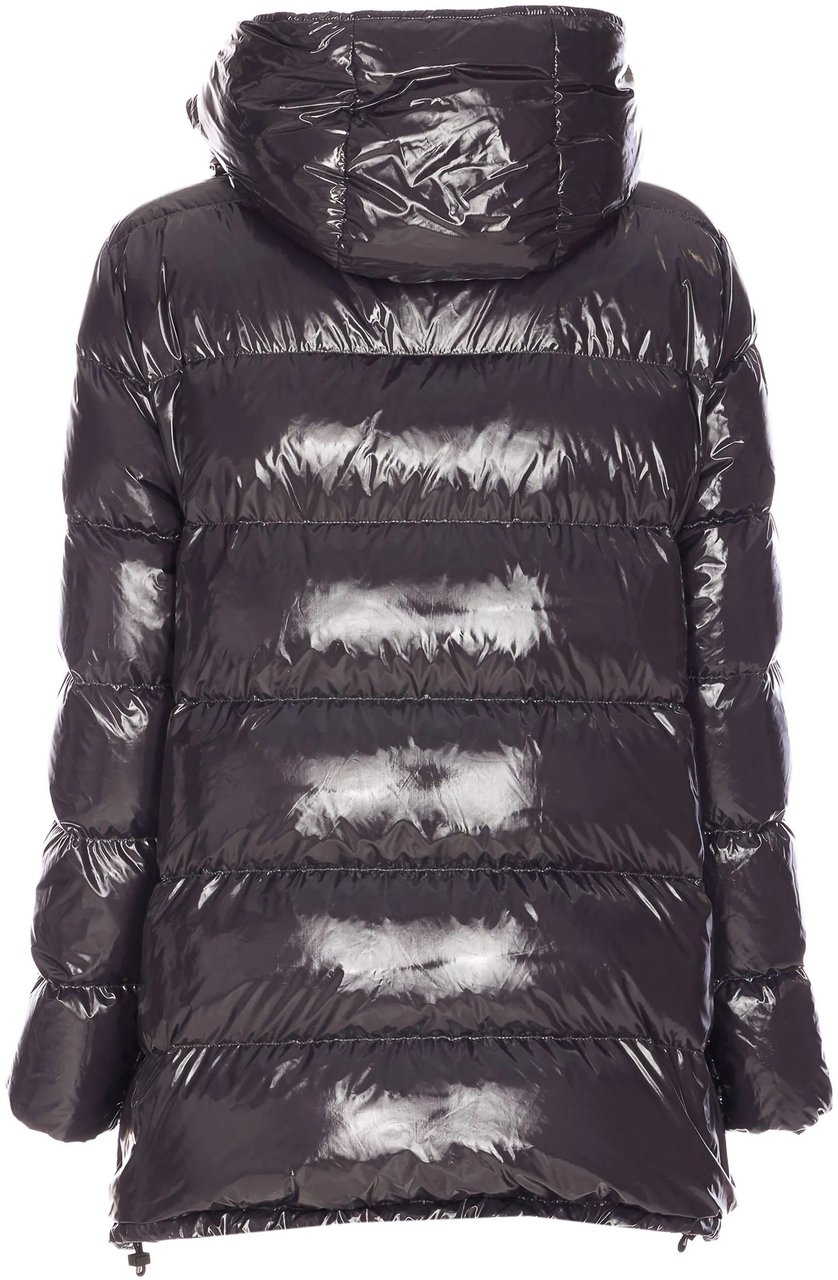 HERNO PADDED JACKET Donkergrijs