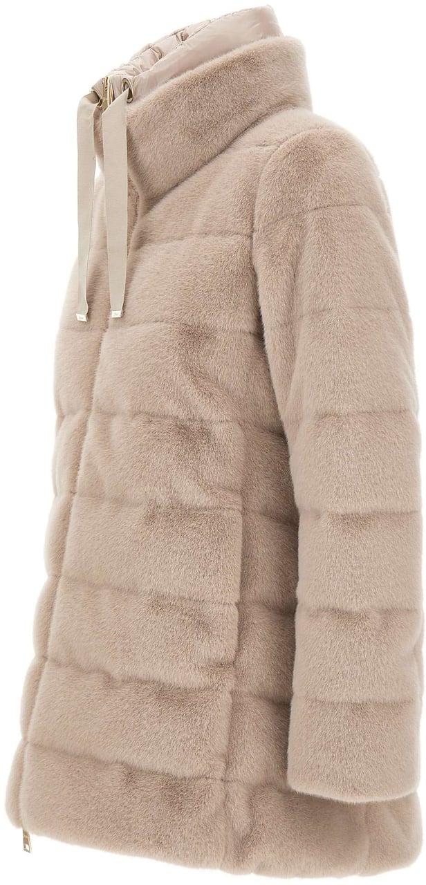 Herno Coats Beige Beige