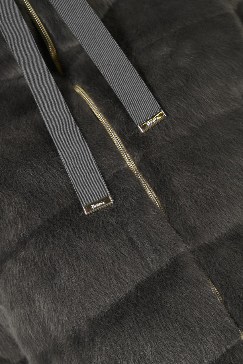 Herno Coats Grigio Antracite Grijs
