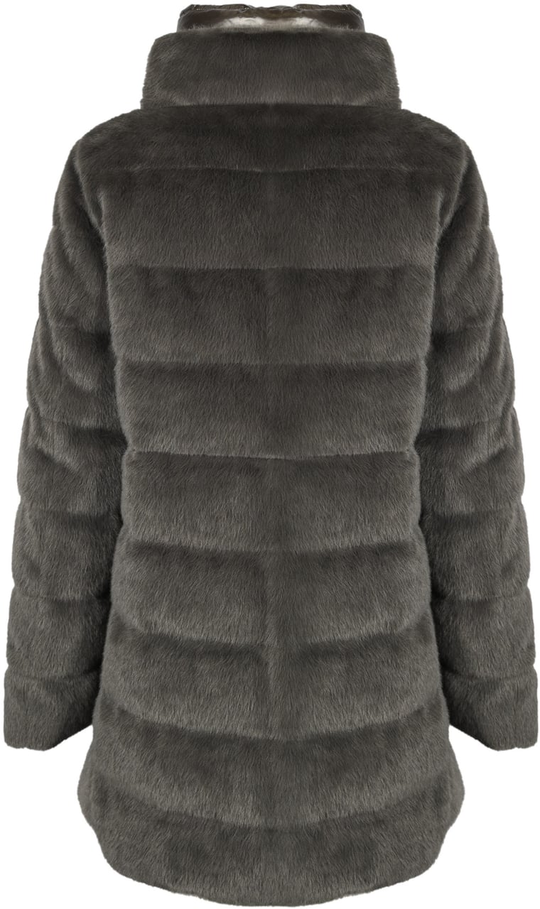 Herno Coats Grigio Antracite Grijs