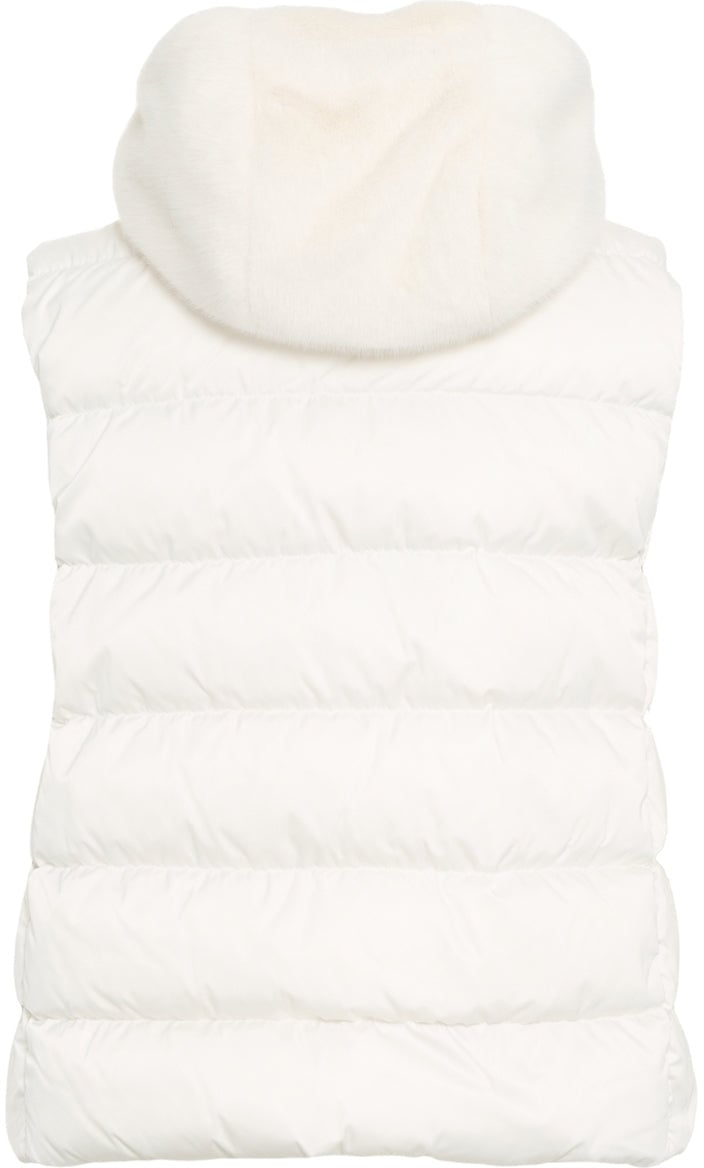 Herno Quilted Down Gilet Wit