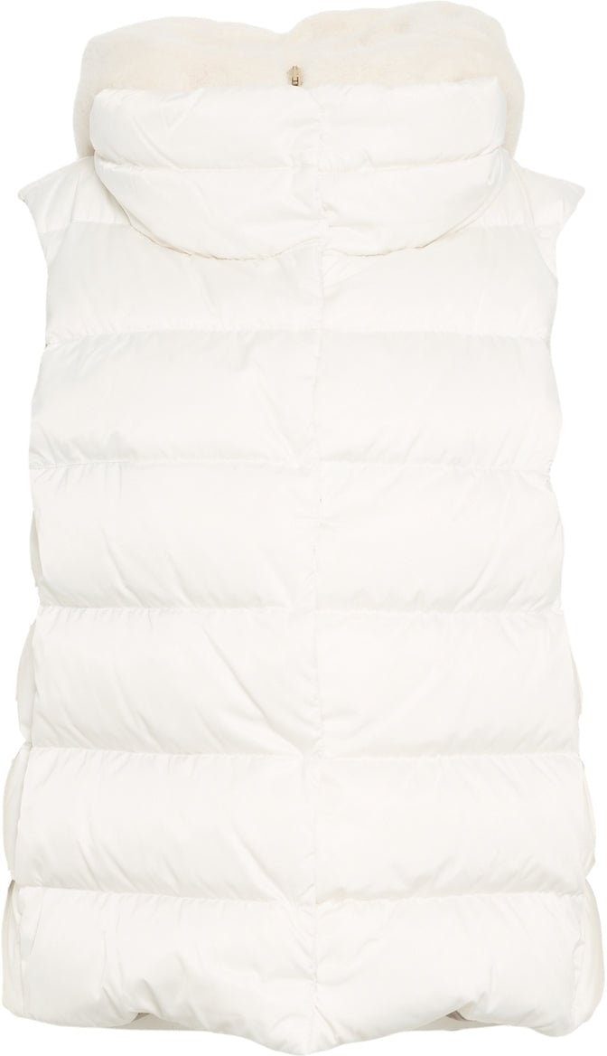 Herno Quilted Down Gilet Wit