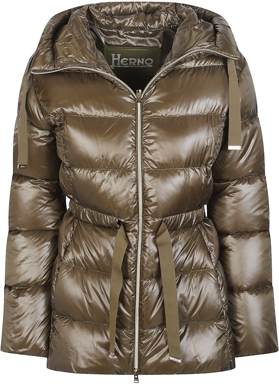 Herno Down Jacket Green Groen