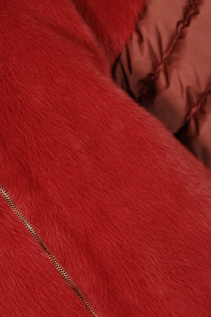 Herno Coats Bordeaux Rood