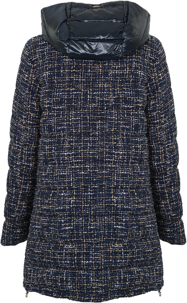 Herno Coats Blucammello Bruin