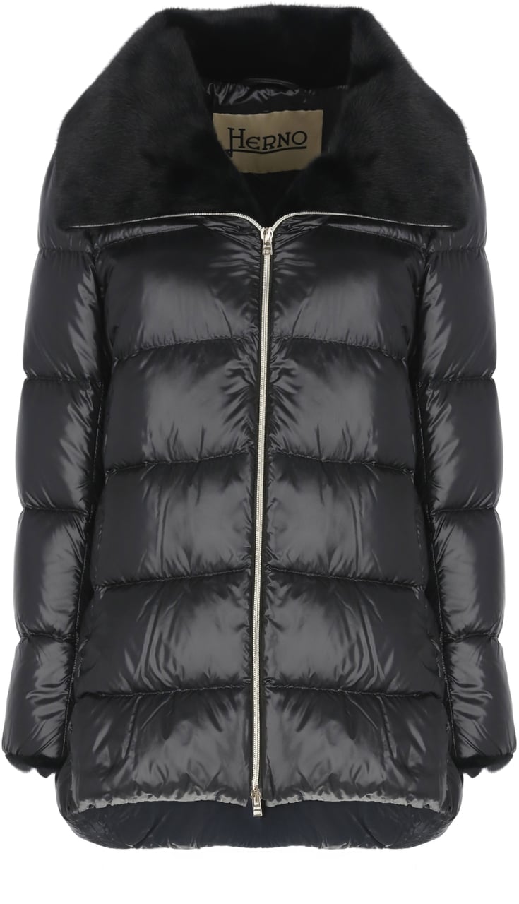 Herno Coats Black Zwart