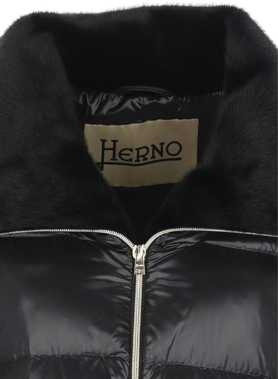 Herno Coats Black Zwart