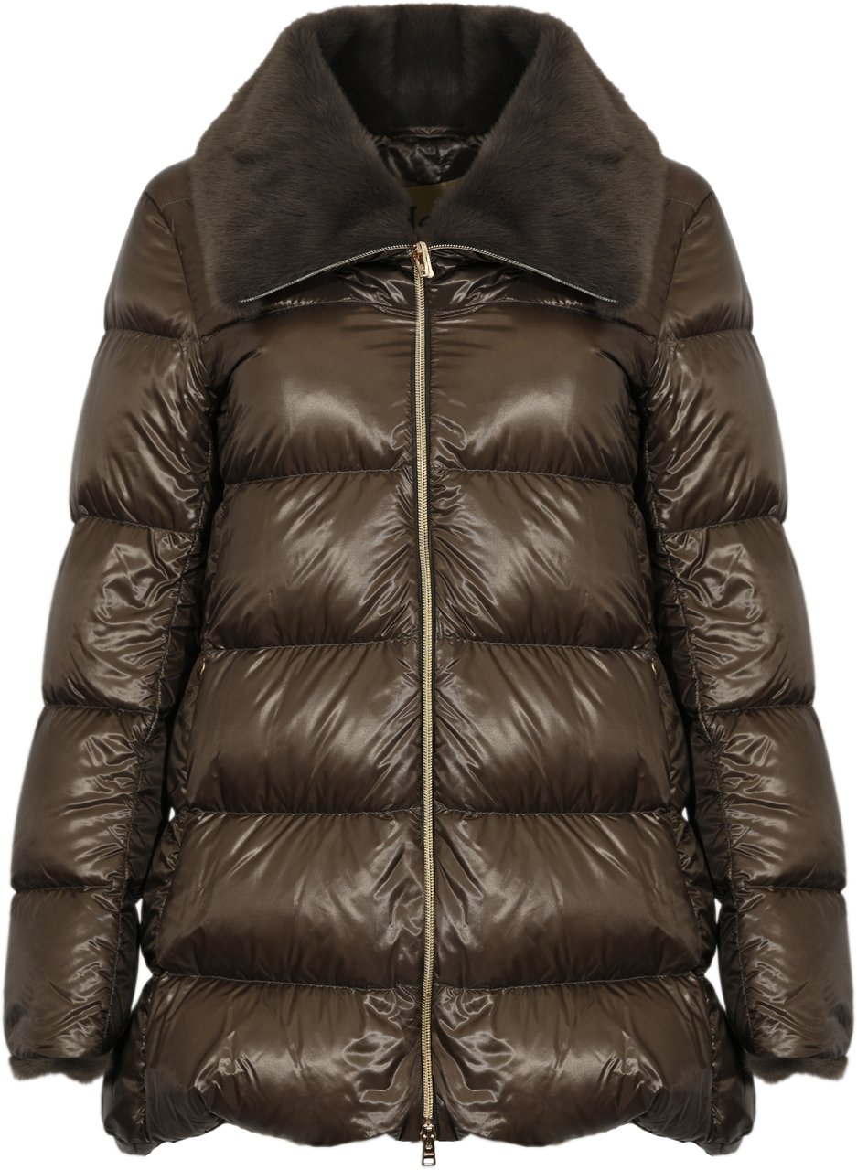 Herno Coats Grigio Antracite Grijs