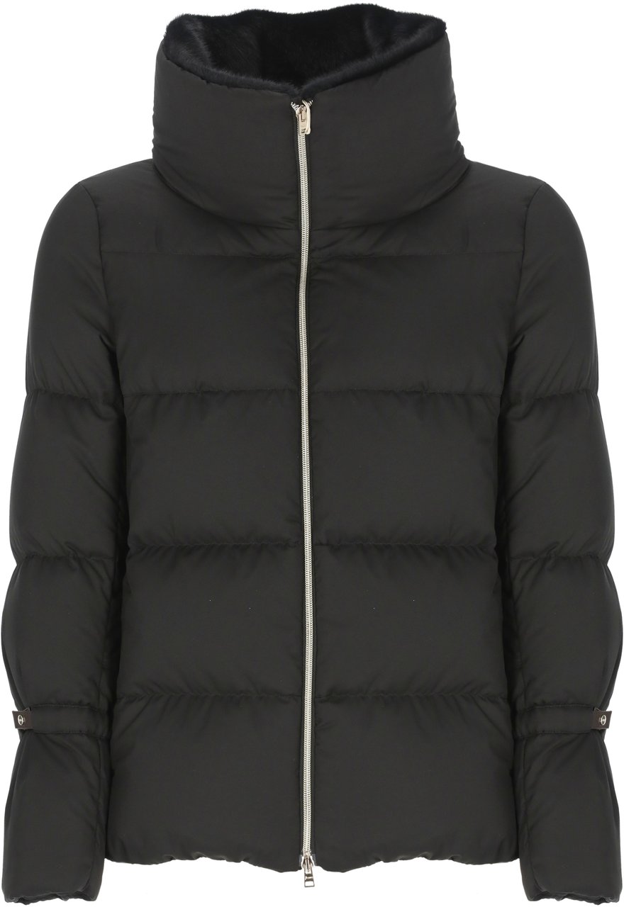 Herno Coats Black Zwart