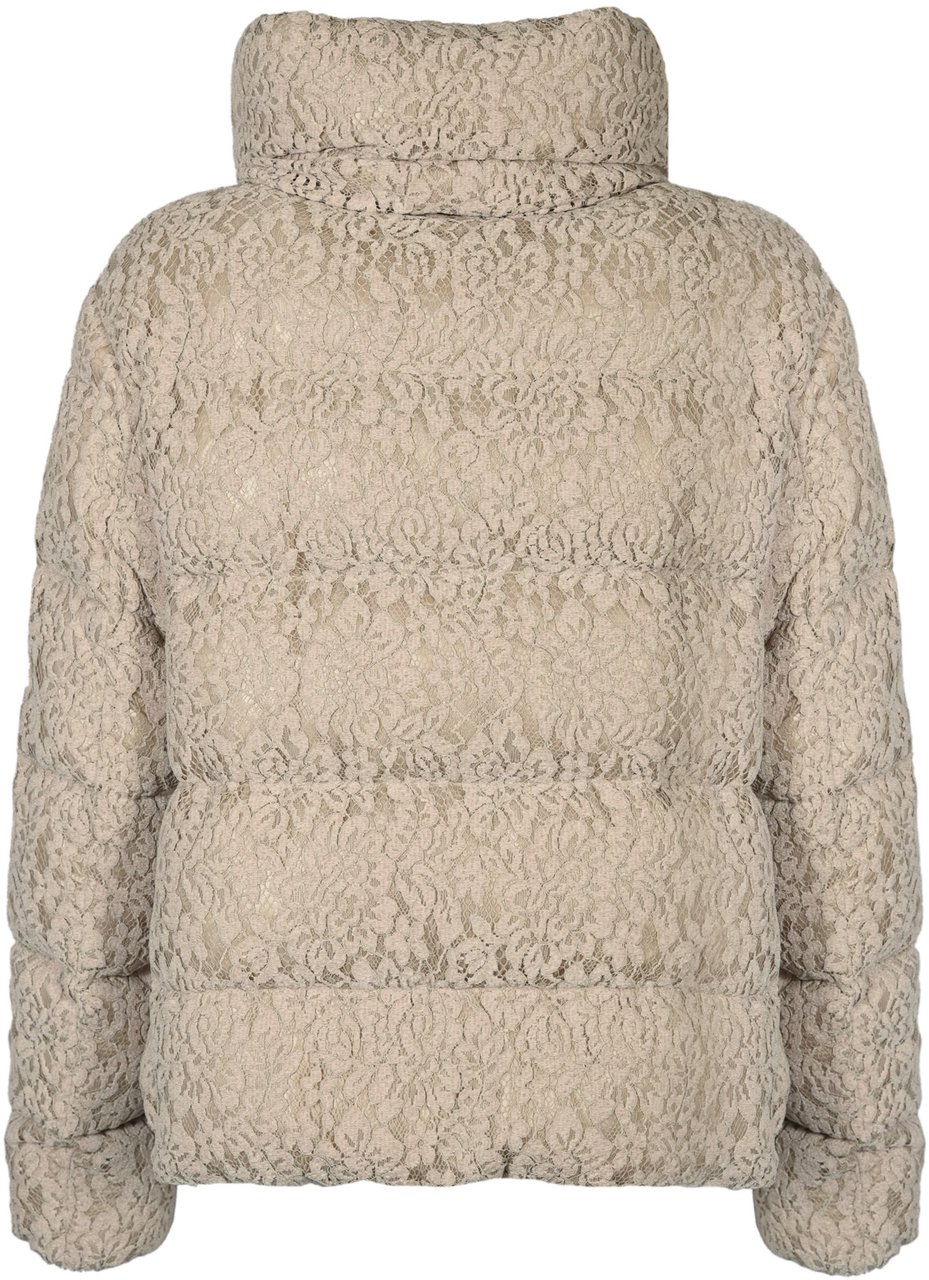 Herno Coats New Chantilly Wit