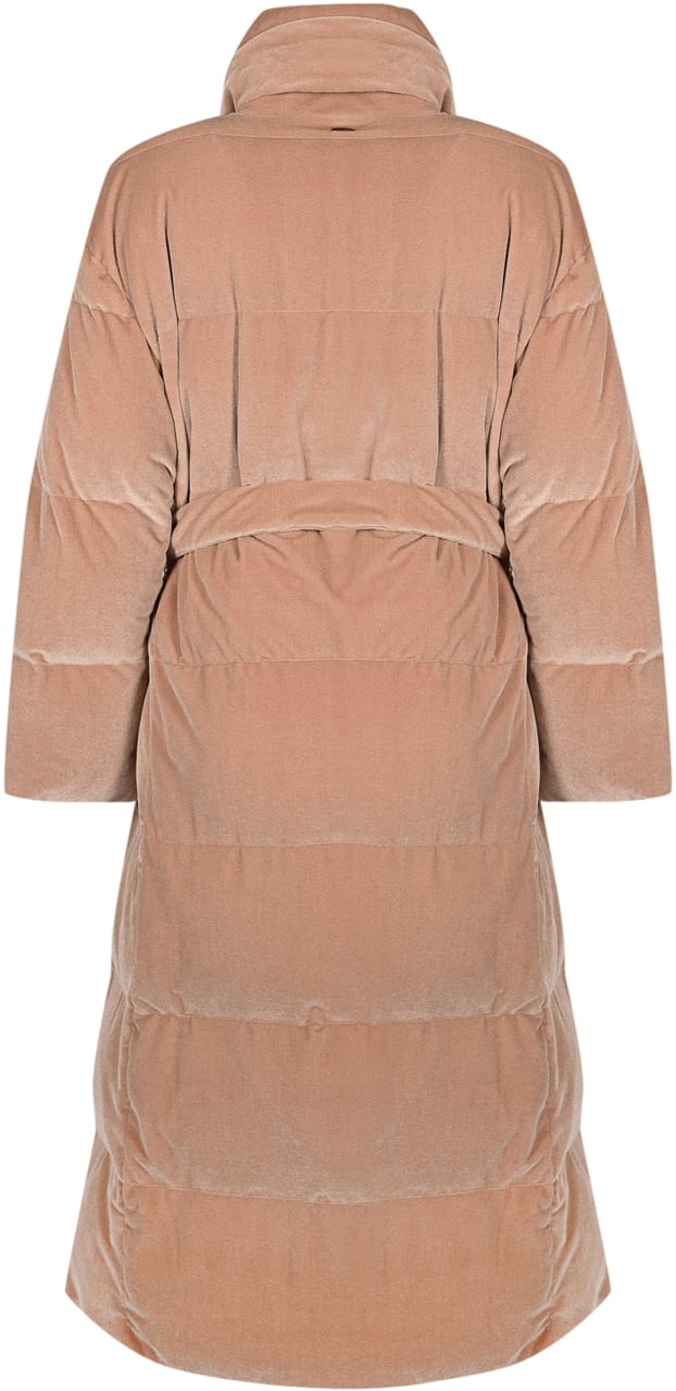 Herno Coats Camel Beige