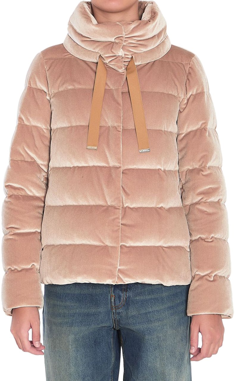 Herno Coats Camel Beige