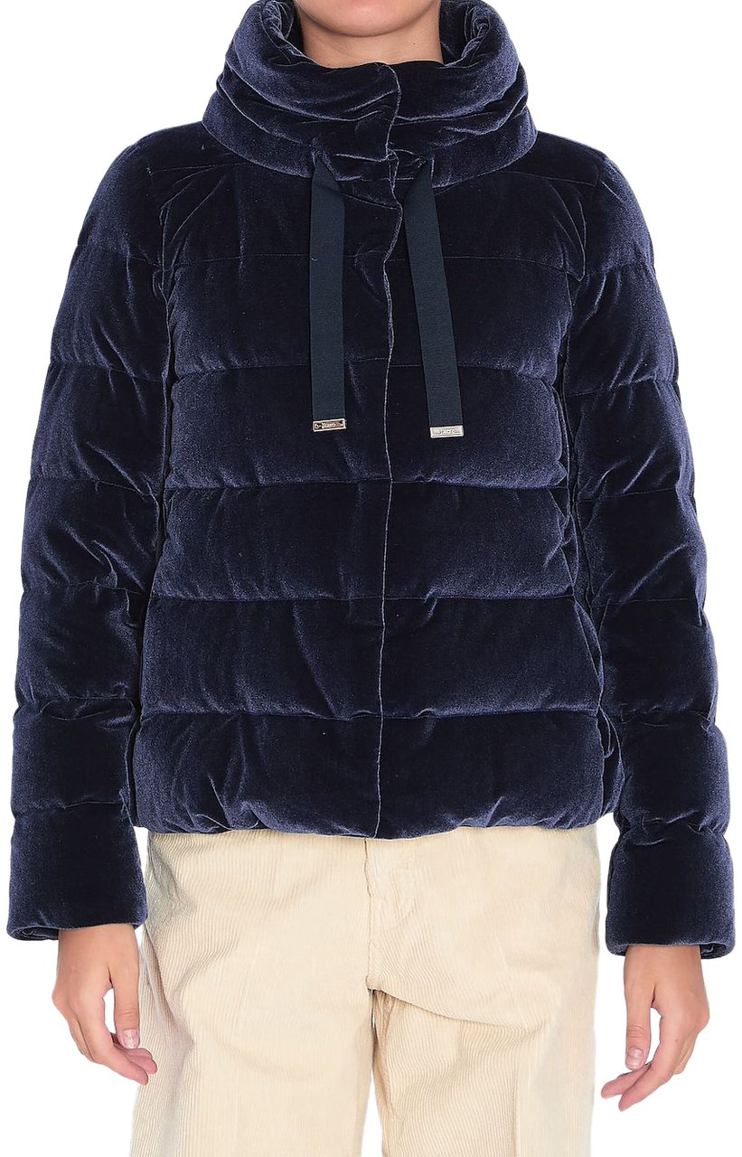 Herno Coats Blue Blauw