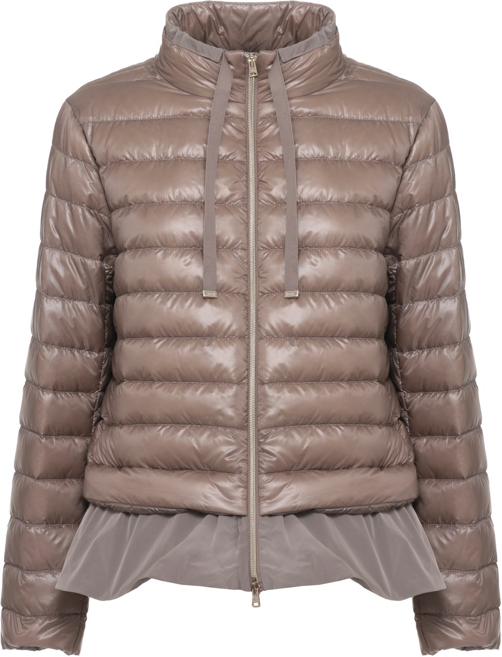 Herno Coats Marrone Taupe