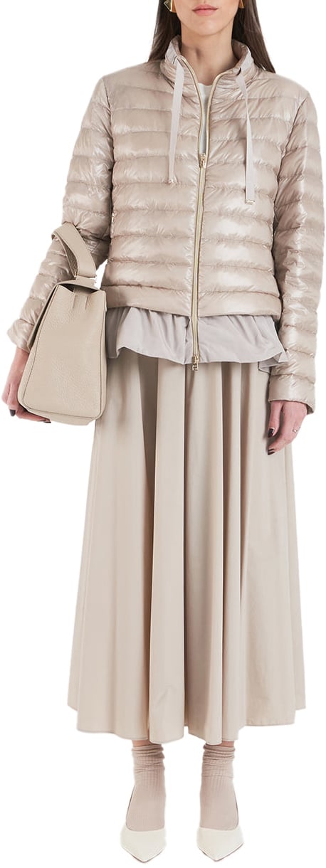 Herno Quiled jacket Goud