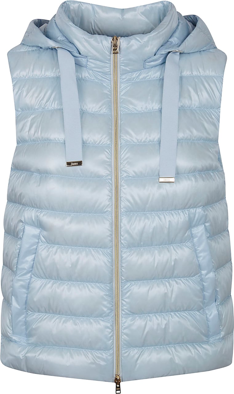 HERNO PADDED JACKET Lichtblauw